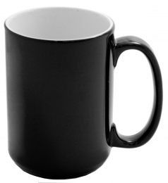 Кружка Tank Магическая, черная глянцевая, 15 oz