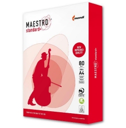 Бумага офисная 80 г/м2, Maestro Standard, А4