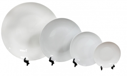 Керамическая тарелка для сублимации, D - 270 мм (площадь запечатки d-270 мм)